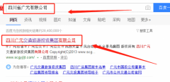 四川廣元交通旅游投資集團(tuán)有限公司與本司簽約網(wǎng)站推廣項目